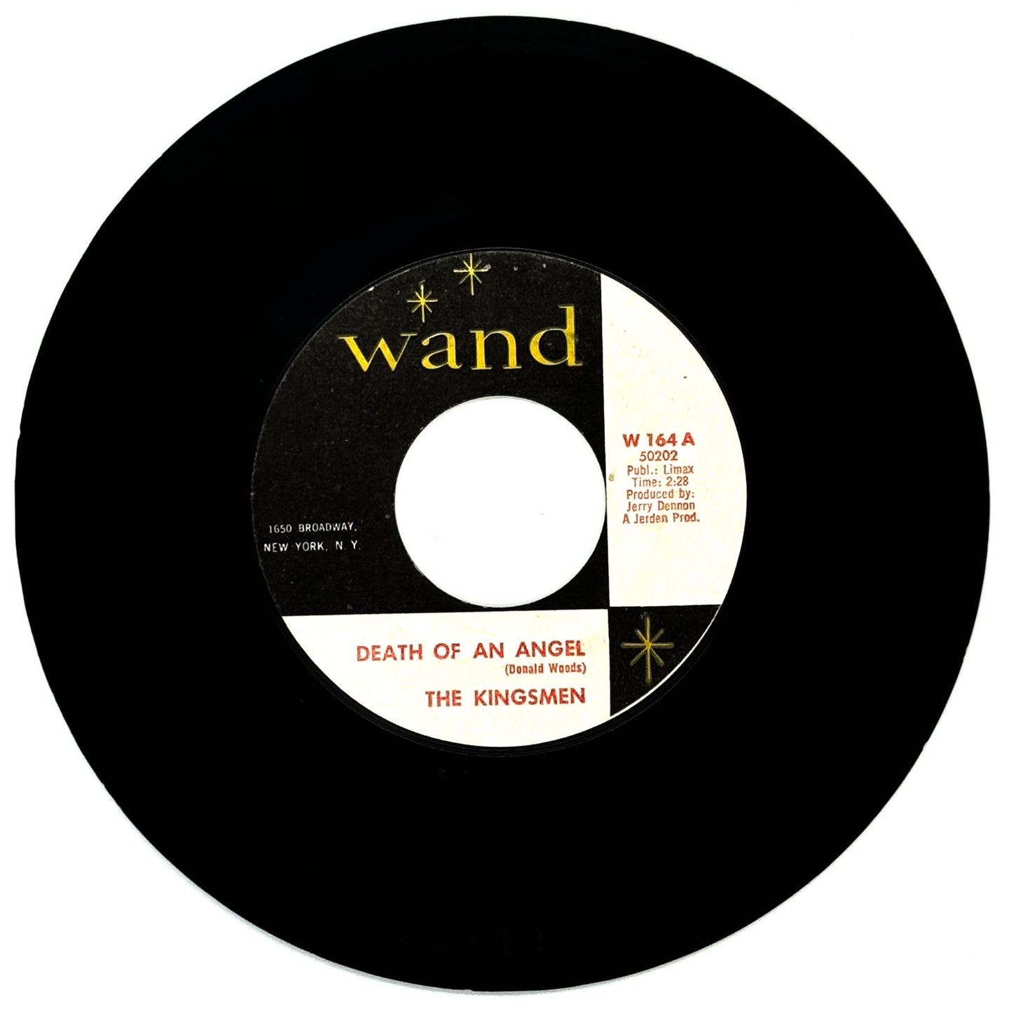 Kingsmen, The : DEATH OF AN ANGEL/ SEARCHING FOR LOVE