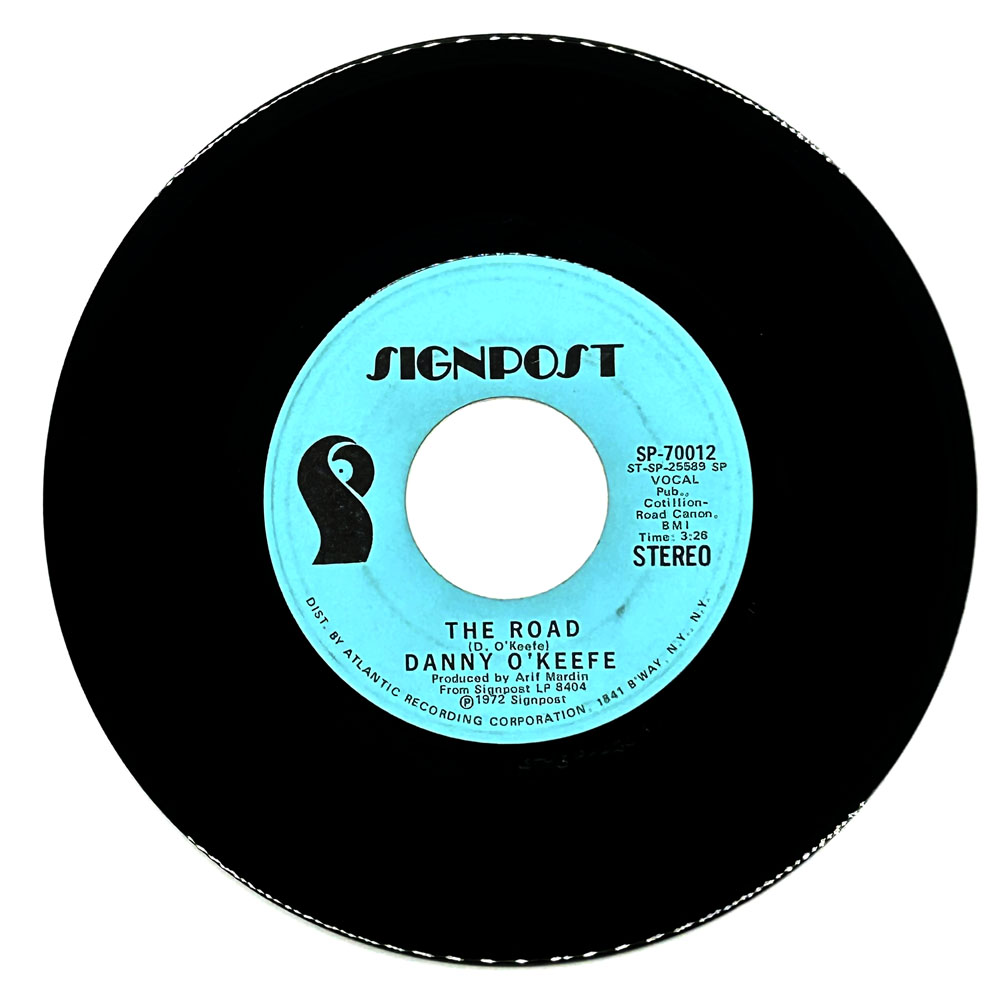 Danny O'Keefe : THE ROAD/ THE ROAD