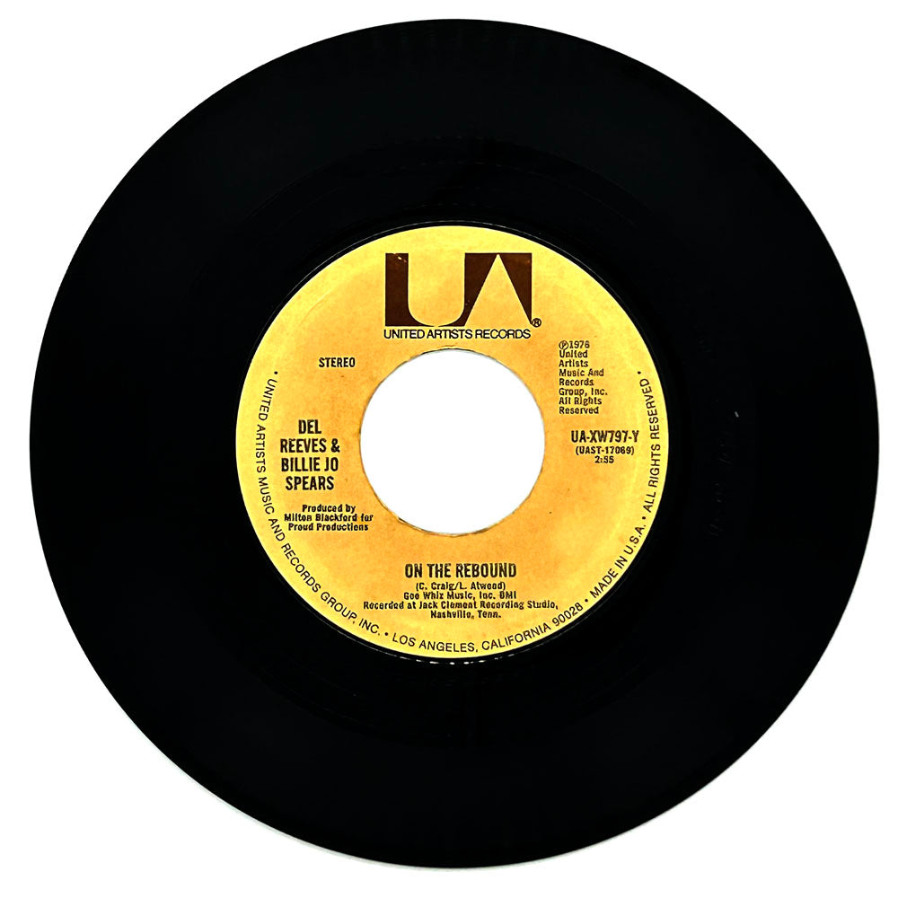 Del Reeves & Billie Jo Spears : ON THE REBOUND/ WHAT'S OUR LOVE COMING TO