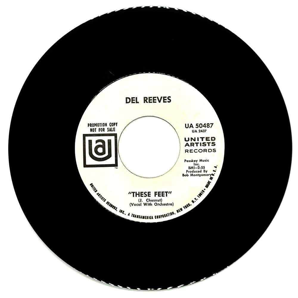 Del Reeves : THESE FEET/ GOOD TIME CHARLIES