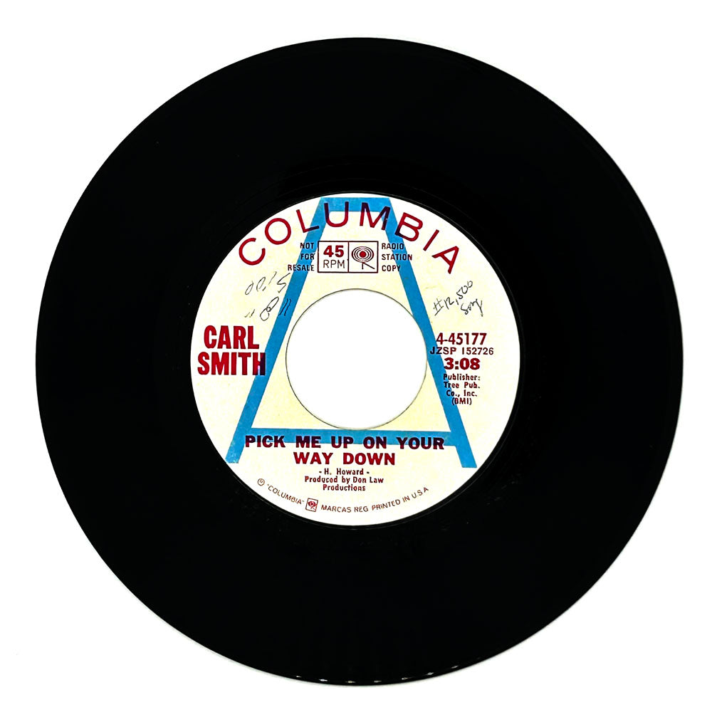 Carl Smith : PICK ME UP ON YOUR WAY DOWN/ BONAPARTE'S RETREAT