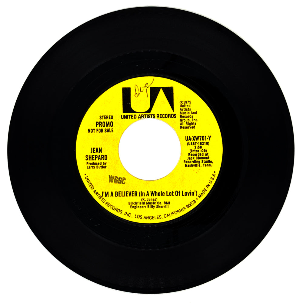 Jean Shepard : I'M A BELIEVER (IN A WHOLE LOT OF LOVIN')/ I'M A BELIEVER (IN A WHOLE LOT OF LOVIN')