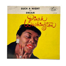 Load image into Gallery viewer, Dinah Washington : SUCH A NIGHT/ DREAM

