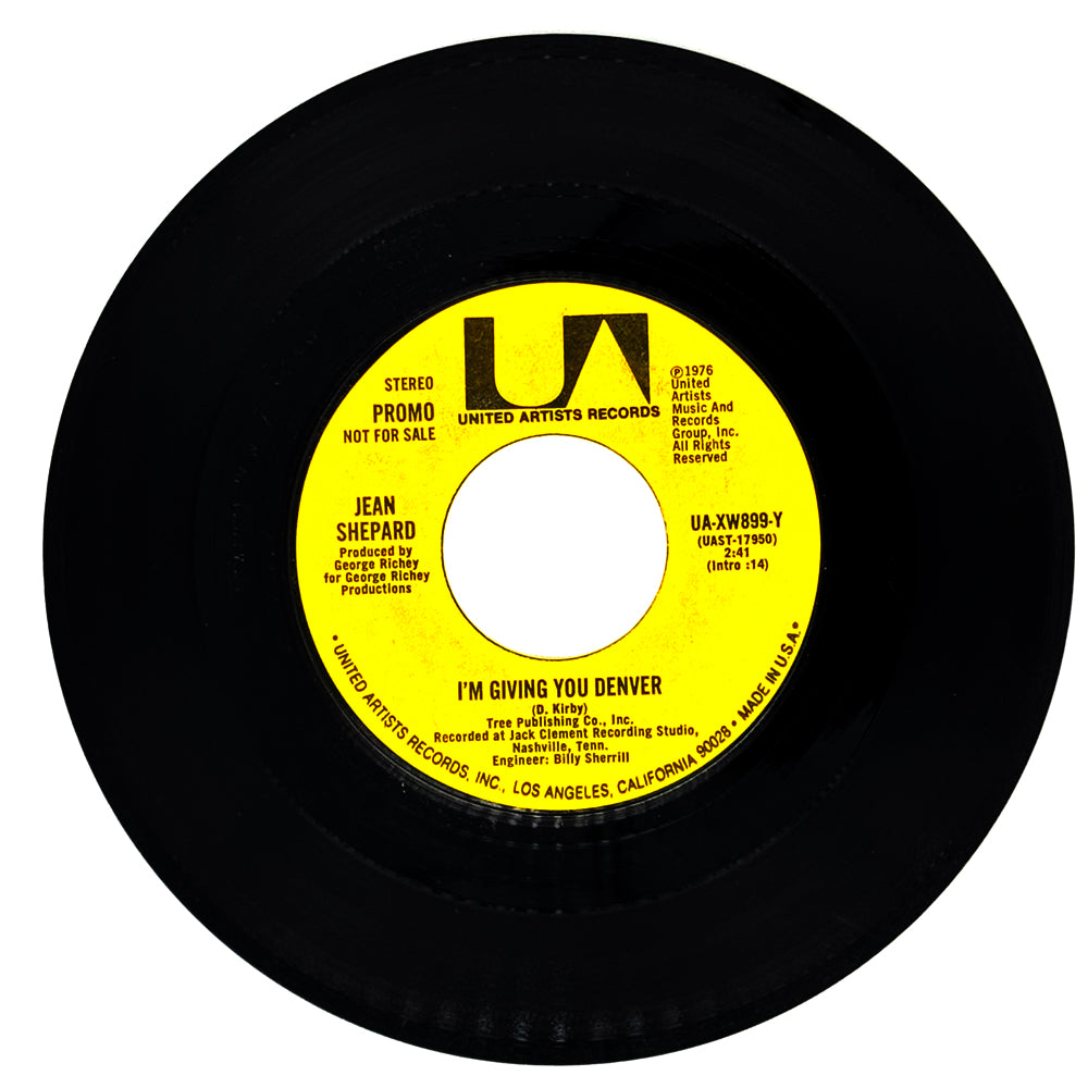 Jean Shepard : I'M GIVING YOU DENVER/ I'M GIVING YOU DENVER