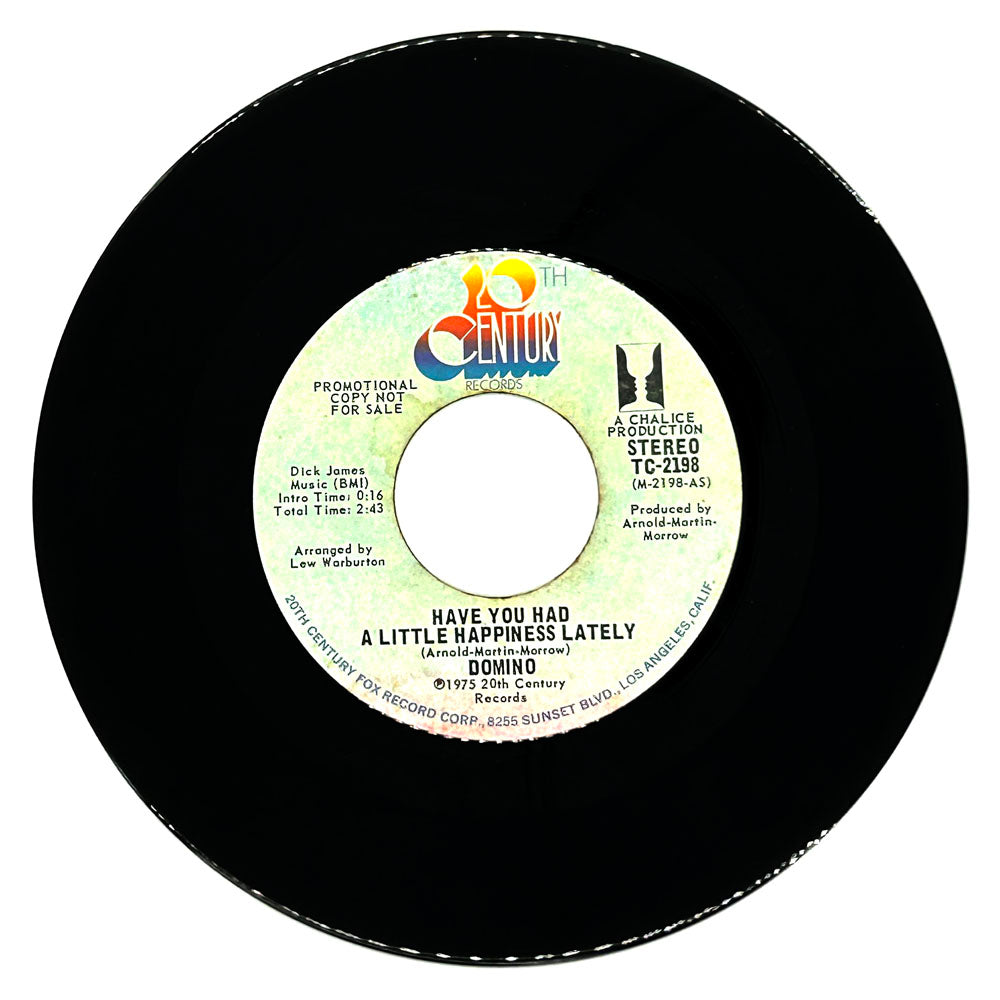 Domino : HAVE YOU HAD A LITTLE HAPPINESS LATELY/ HAVE YOU HAD A LITTLE HAPPINESS LATELY