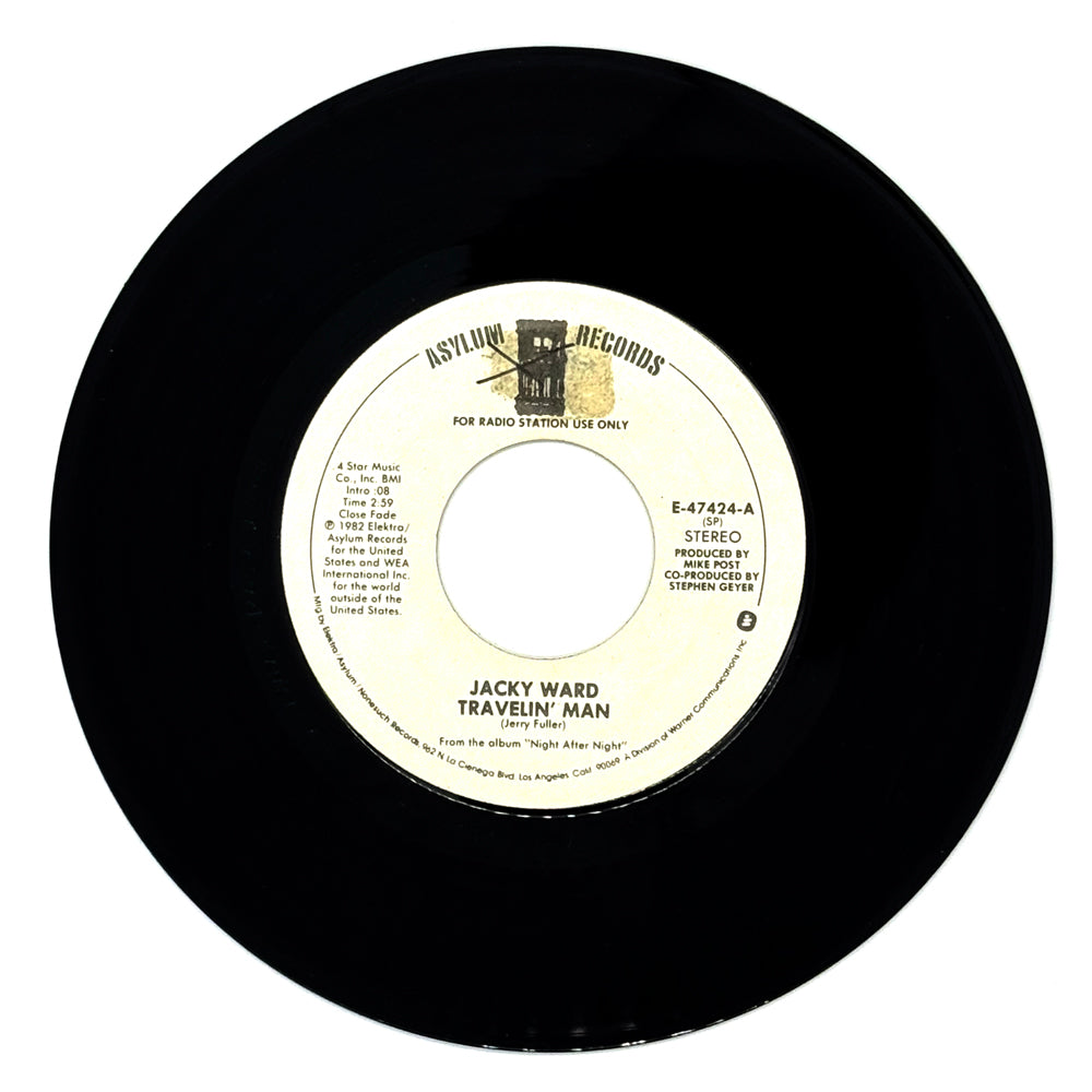Jacky Ward : TRAVELIN' MAN/ SAVE A LITTLE LOVE