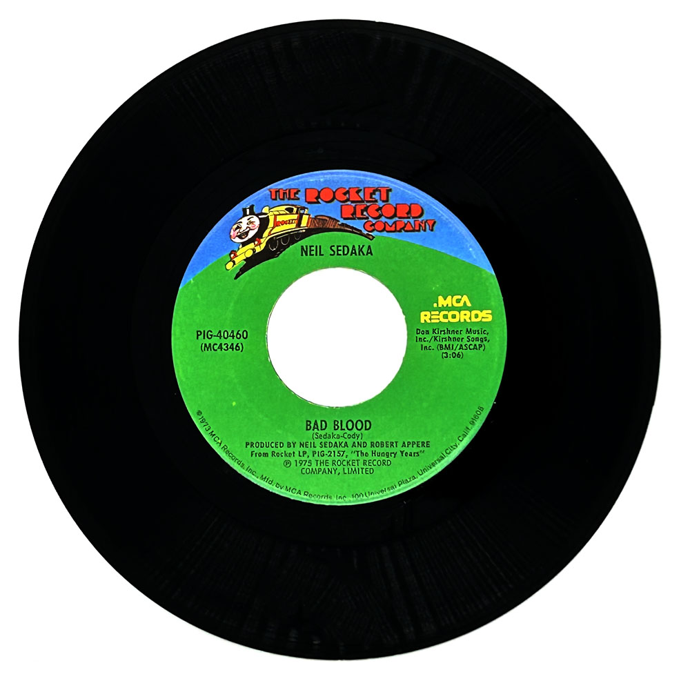 Neil Sedaka : BAD BLOOD/ YOUR FAVORITE ENTERTAINER