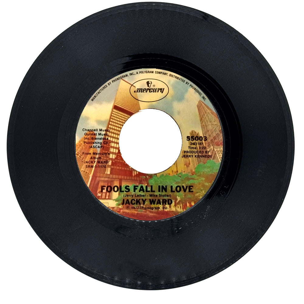 Jacky Ward : FOOLS FALL IN LOVE/ BIG BLUE DIAMOND