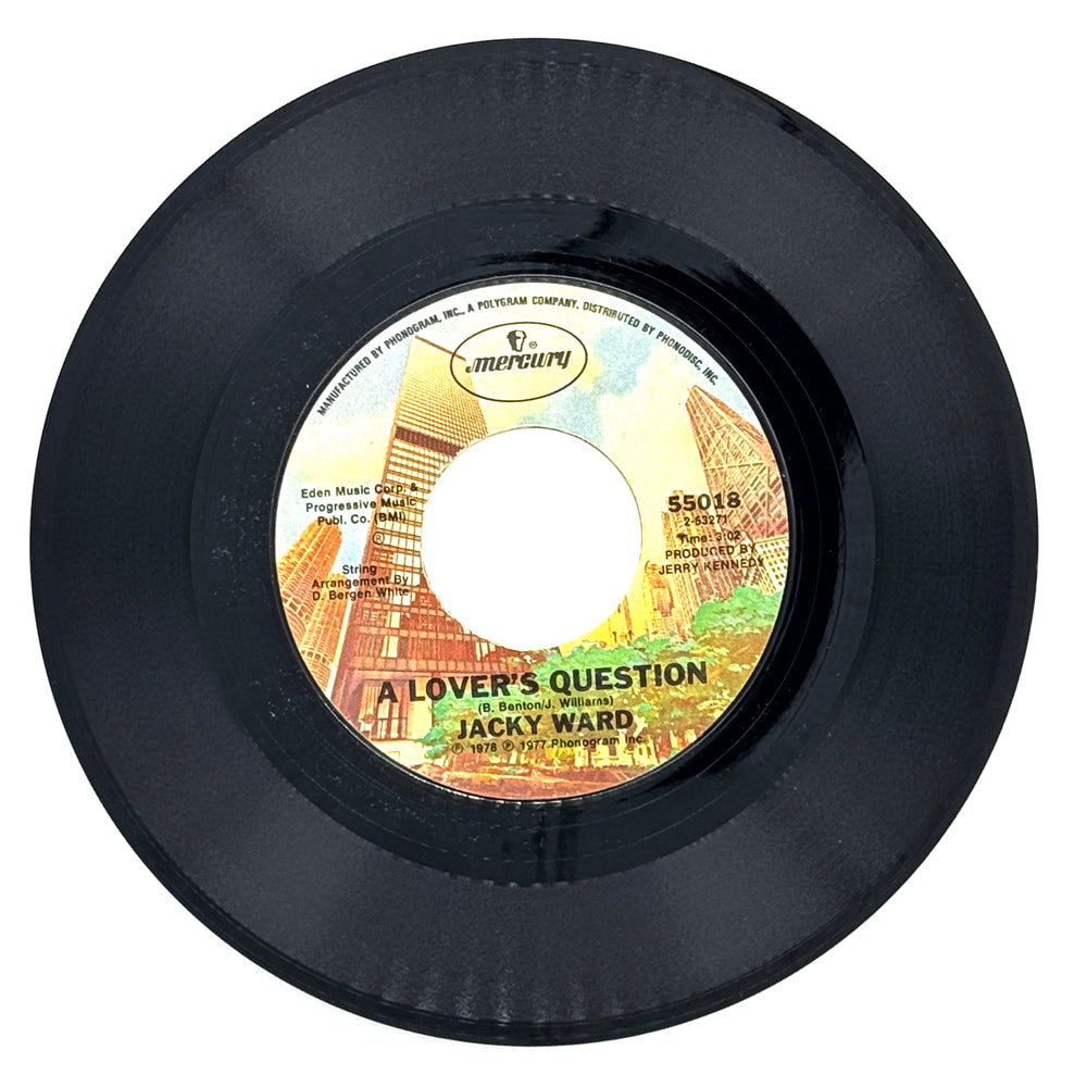 Jacky Ward : A LOVER'S QUESTION/ SHE BELONGS TO ME