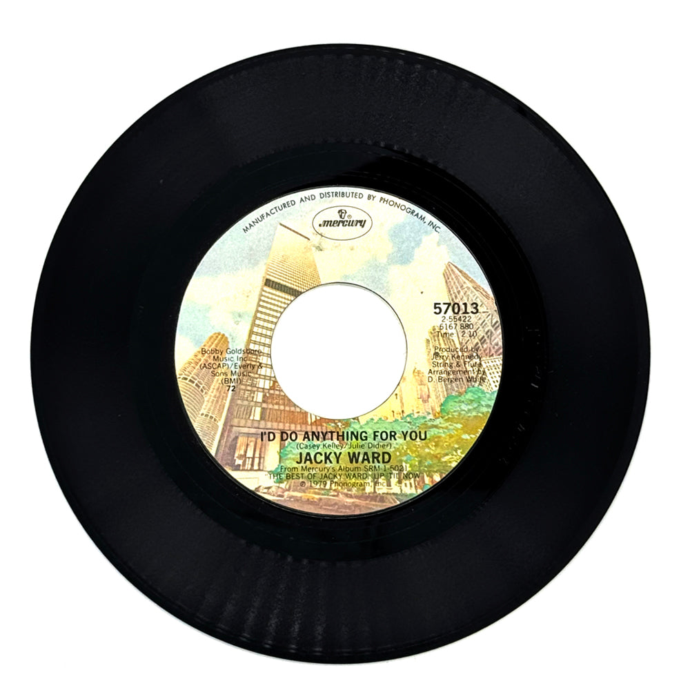 Jacky Ward : I'D DO ANYTHING FOR YOU/ AIN'T IT JUST LIKE ME