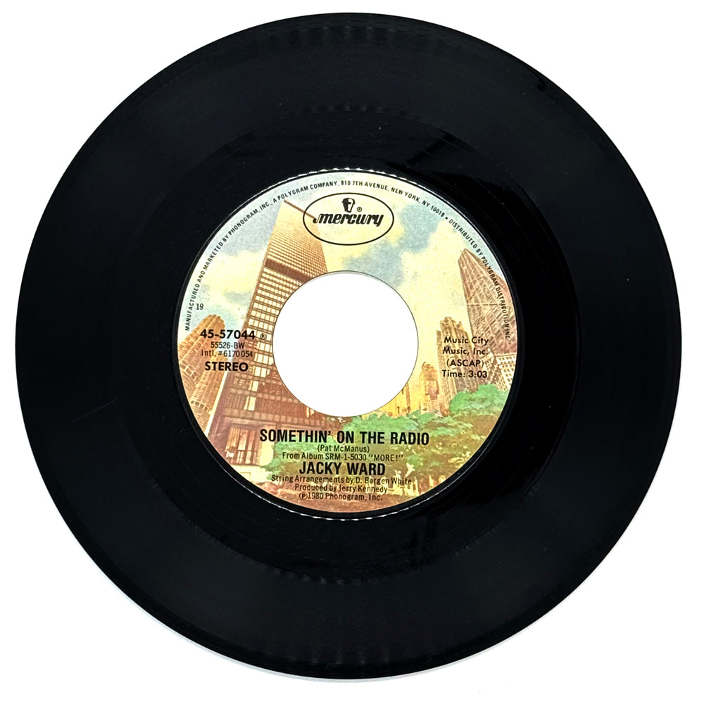 Jacky Ward : SOMETHIN' ON THE RADIO/ LET ME BE YOUR MAN
