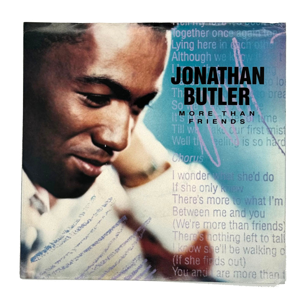 • Jonathan Butler : MORE THAN FRIENDS/ MELODIE