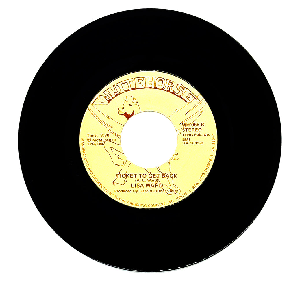 Lisa Ward : TICKET TO GET BACK/ ROAMIN MAN BLUES