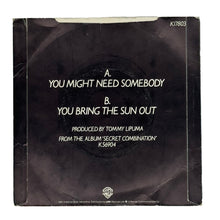 Load image into Gallery viewer, Randy Crawford : YOU MIGHT NEED SOMEBODY (EDITED VERSION)/ YOU BRING THE SUN OUT

