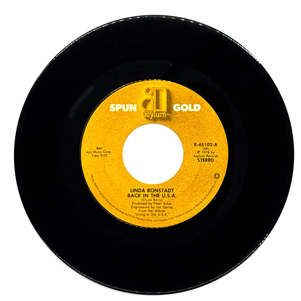 Linda Ronstadt : BACK IN THE U.S.A./ OOH BABY BABY