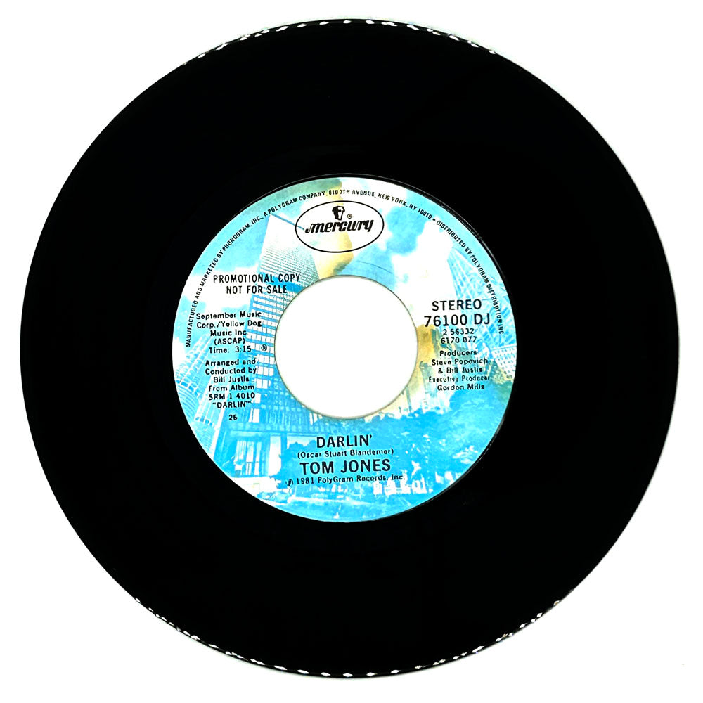Tom Jones : DARLIN'/ DARLIN'