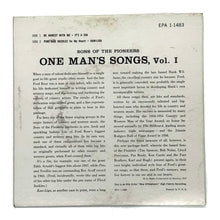 Load image into Gallery viewer, • Sons of the Pioneers : ONE MAN&#39;S SONGS EP
