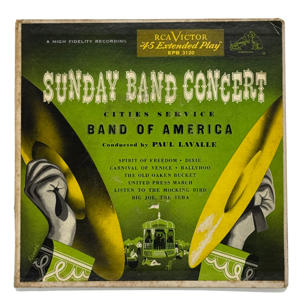 • Cities Service Band Of America : SUNDAY BAND CONCERT EP