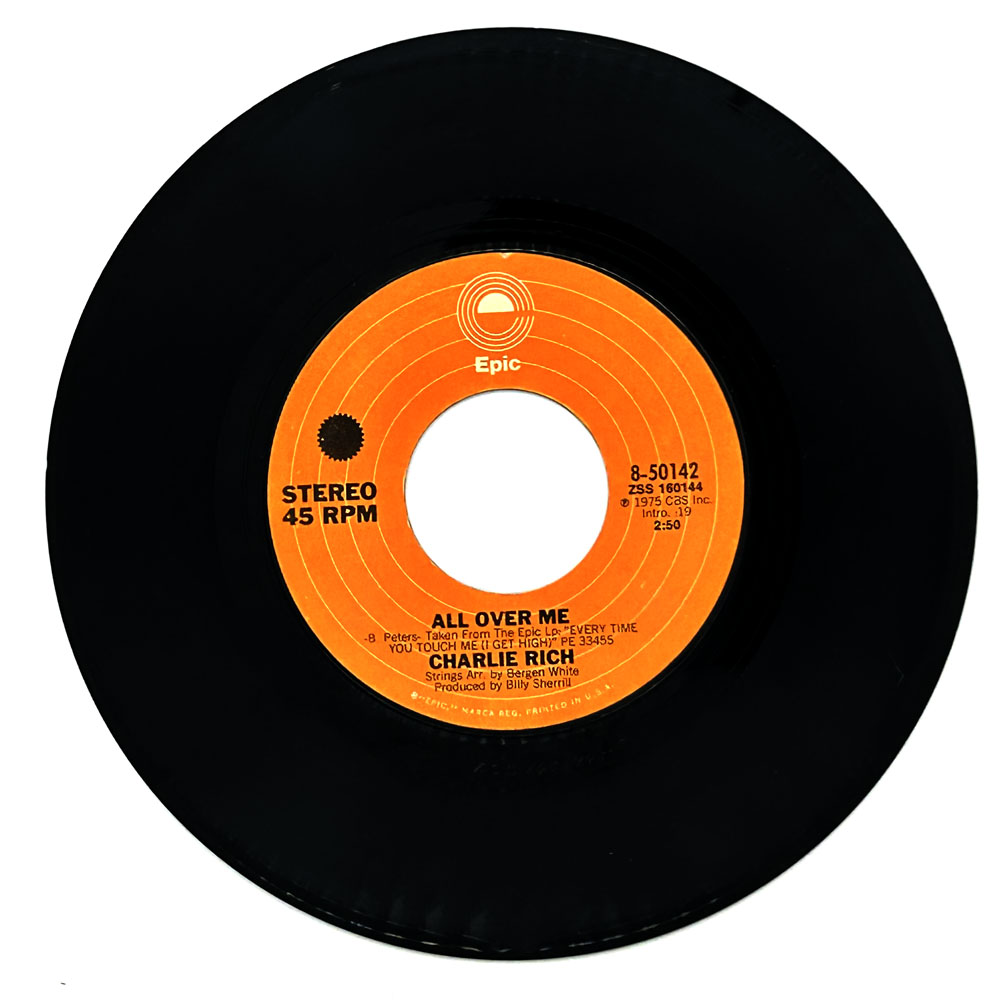 Charlie Rich : ALL OVER ME/ YOU AND I