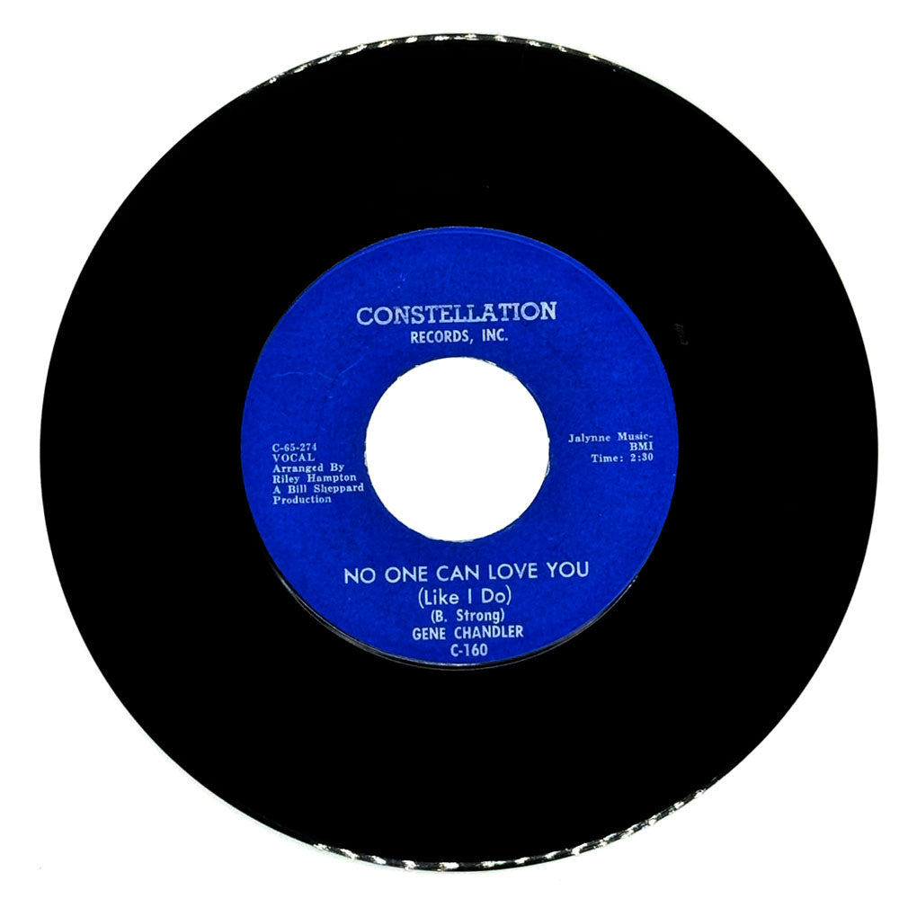 Gene Chandler : NO ONE CAN LOVE YOU (LIKE I DO)/ (GONNA BE) GOOD TIMES