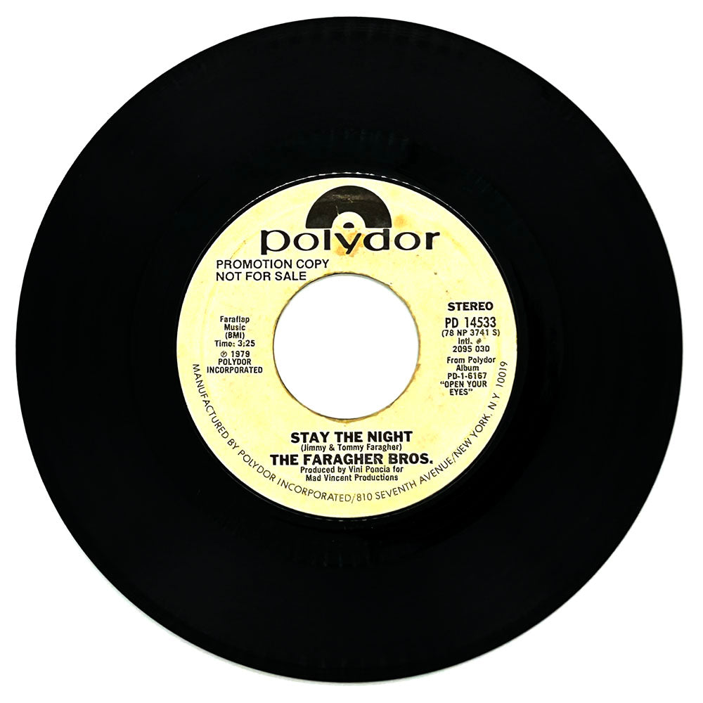Faragher Bros., The : STAY THE NIGHT/ STAY THE NIGHT