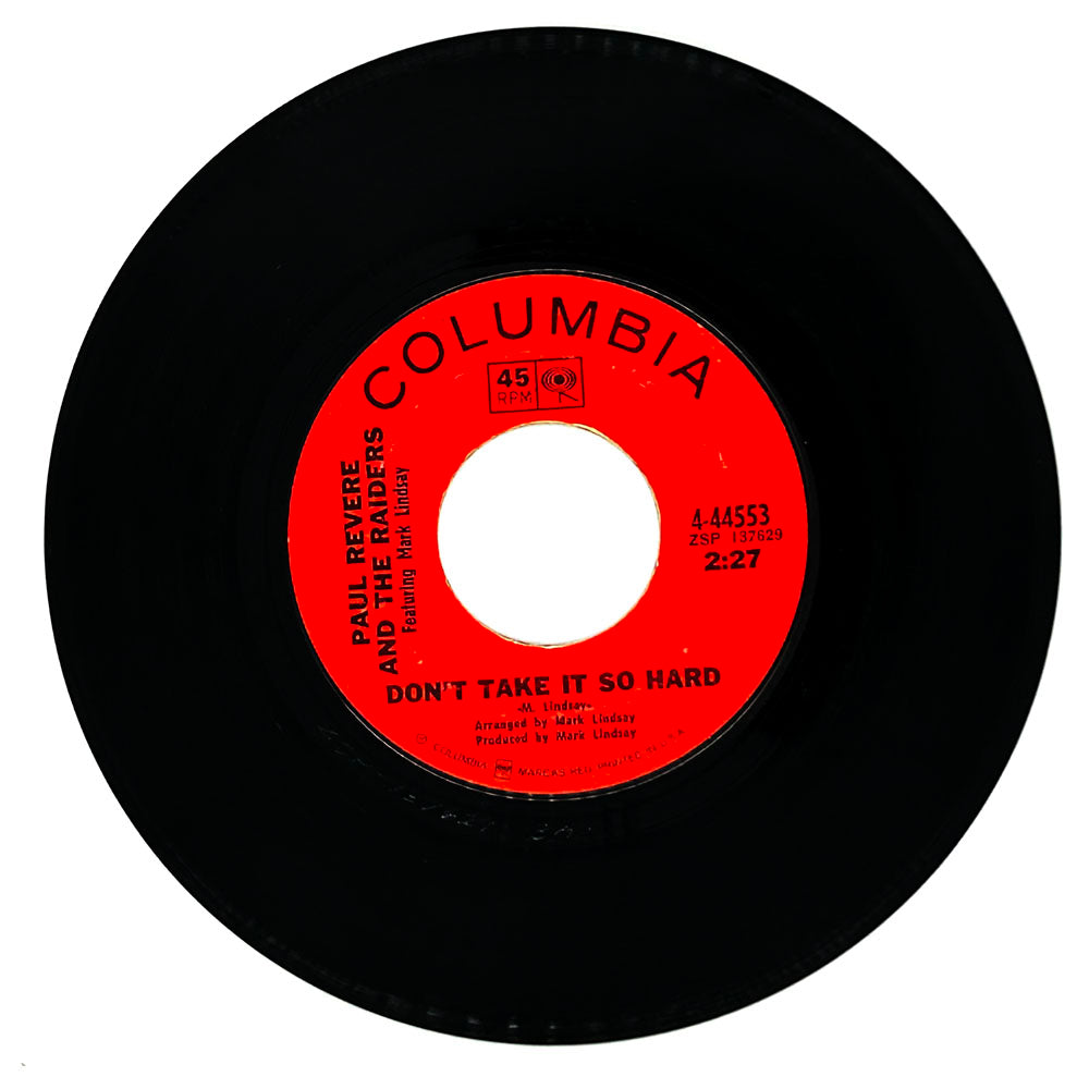 Paul Revere And The Raiders feat. Mark Lindsay : DON'T TAKE IT SO HARD/ OBSERVATION FROM FLIGHT 285