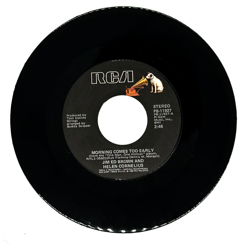 Jim Ed Brown and Helen Cornelius : MORNING COMES TOO EARLY/ EMOTIONS