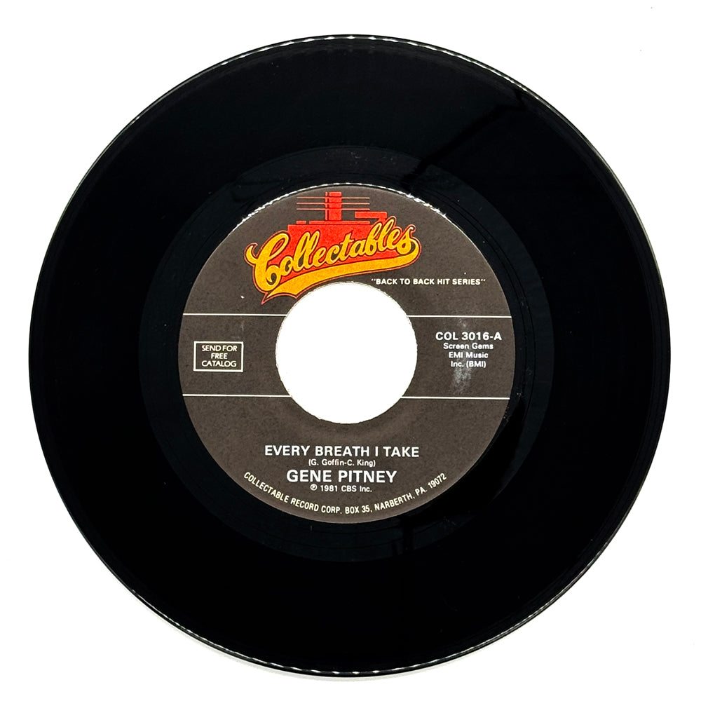 Gene Pitney : EVERY BREATH I TAKE/ MECCA