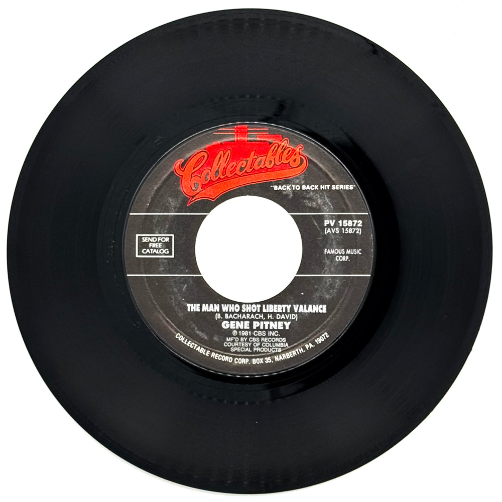 Gene Pitney : THE MAN WHO SHOT LIBERTY VALANCE/ I WANNA LOVE MY LIFE AWAY
