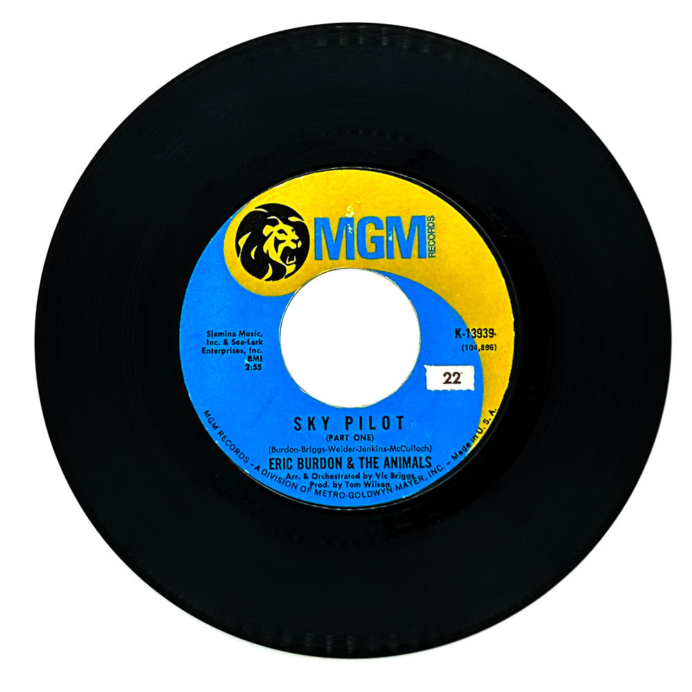 Eric Burdon & The Animals : SKY PILOT (PART ONE)/ SKY PILOT (PART TWO)