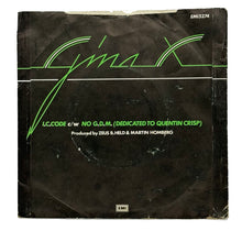 Load image into Gallery viewer, • Gina X : I.C. CODE/ NO G.D.M. (DEDICATED TO QUENTIN CRISP)
