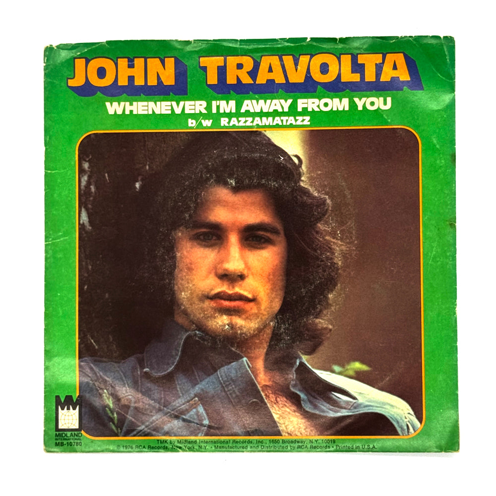 John Travolta : WHENEVER I'M AWAY/ RAZZAMATAZZ