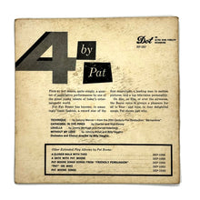 Load image into Gallery viewer, • Pat Boone : FOUR BY PAT EP
