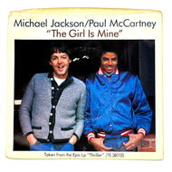 Michael Jackson/ Paul McCartney : THE GIRL IS MINE/ Michael Jackson : CAN'T GET OUTTA THE RAIN