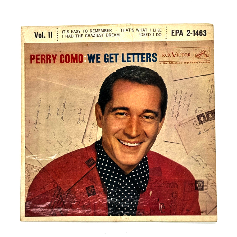 • Perry Como : WE GET LETTERS  VOL. II EP