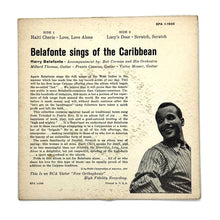 Load image into Gallery viewer, • Harry Belafonte : BELAFONTE SINGS OF THE CARIBBEAN
