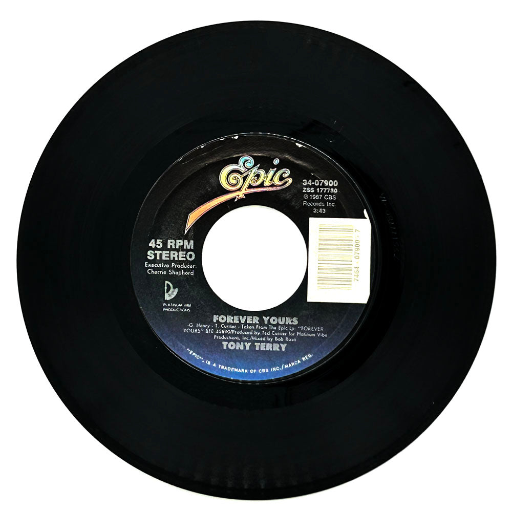 Tony Terry : FOREVER YOURS/ HERE WITH ME