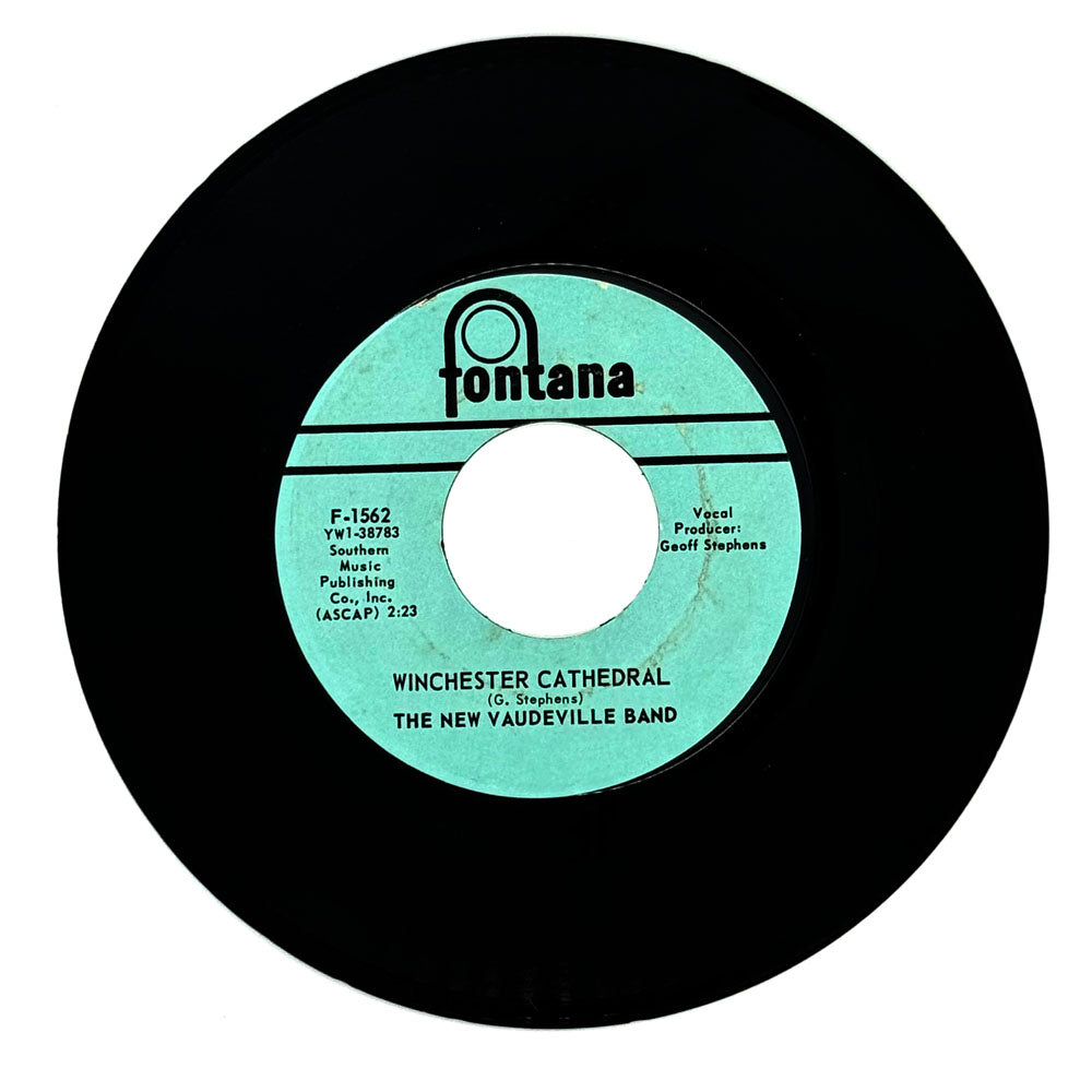 New Vaudeville Band, The : WINCHESTER CATHEDRAL/ WAIT FOR ME BABY