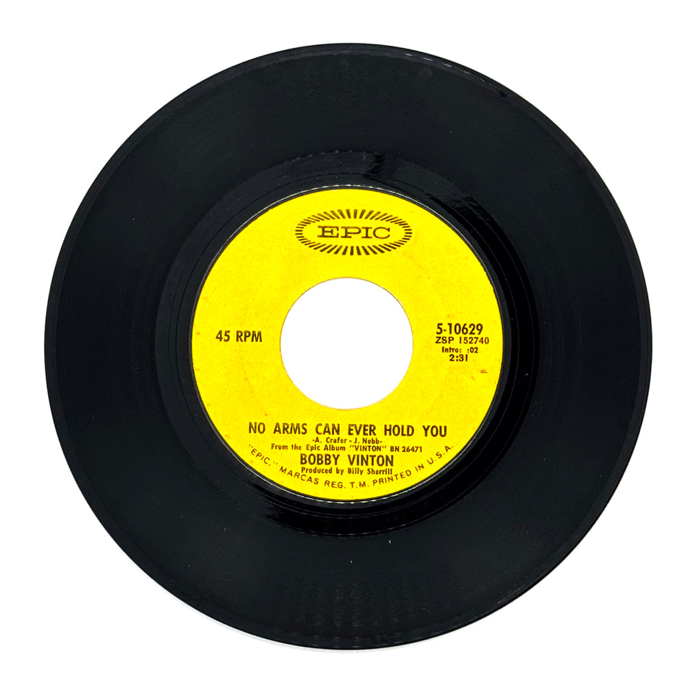 Bobby Vinton : NO ARMS CAN EVER HOLD YOU/ I'VE GOT THAT LOVIN' FEELIN' (BACK AGAIN)