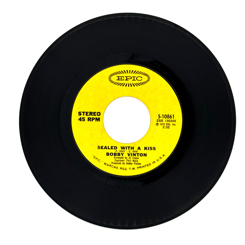 Bobby Vinton : SEALED WITH A KISS/ ALL MY LIFE