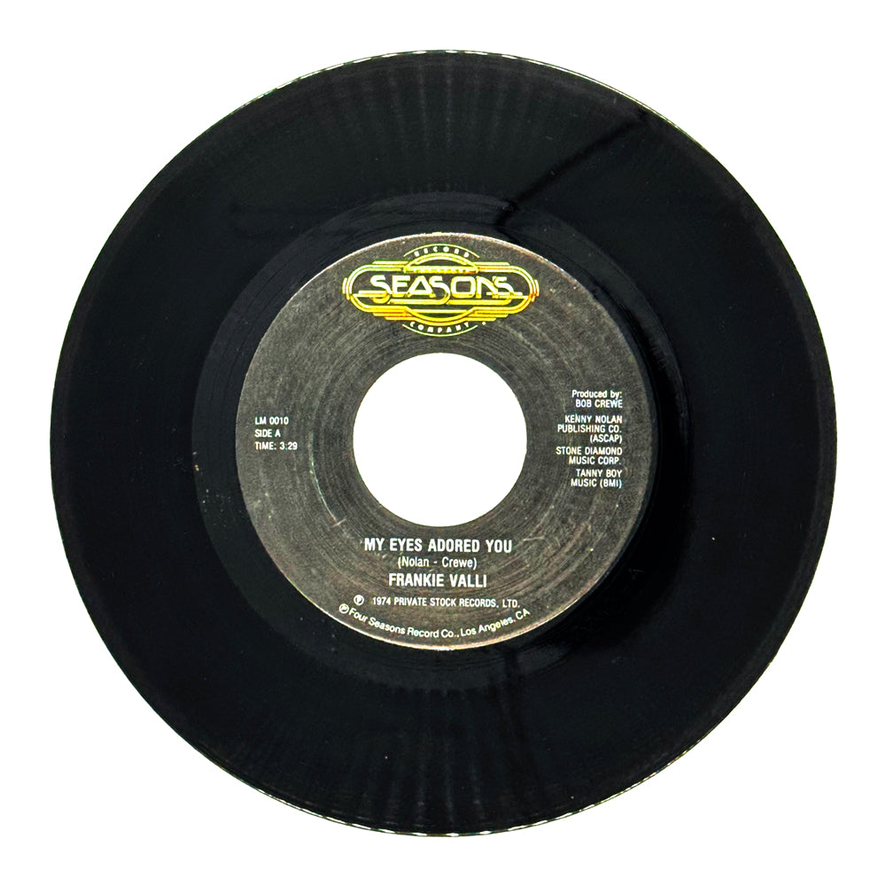 Frankie Valli : MY EYES ADORED YOU/ SWEARIN' TO GOD
