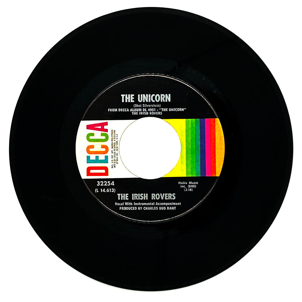 Irish Rovers, The : THE UNICORN/ BLACK VELVET BAND