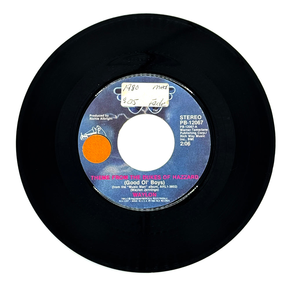 Waylon : THEME FROM THE DUKES OF HAZZARD (GOOD OL' BOYS)/ IT'S ALRIGHT