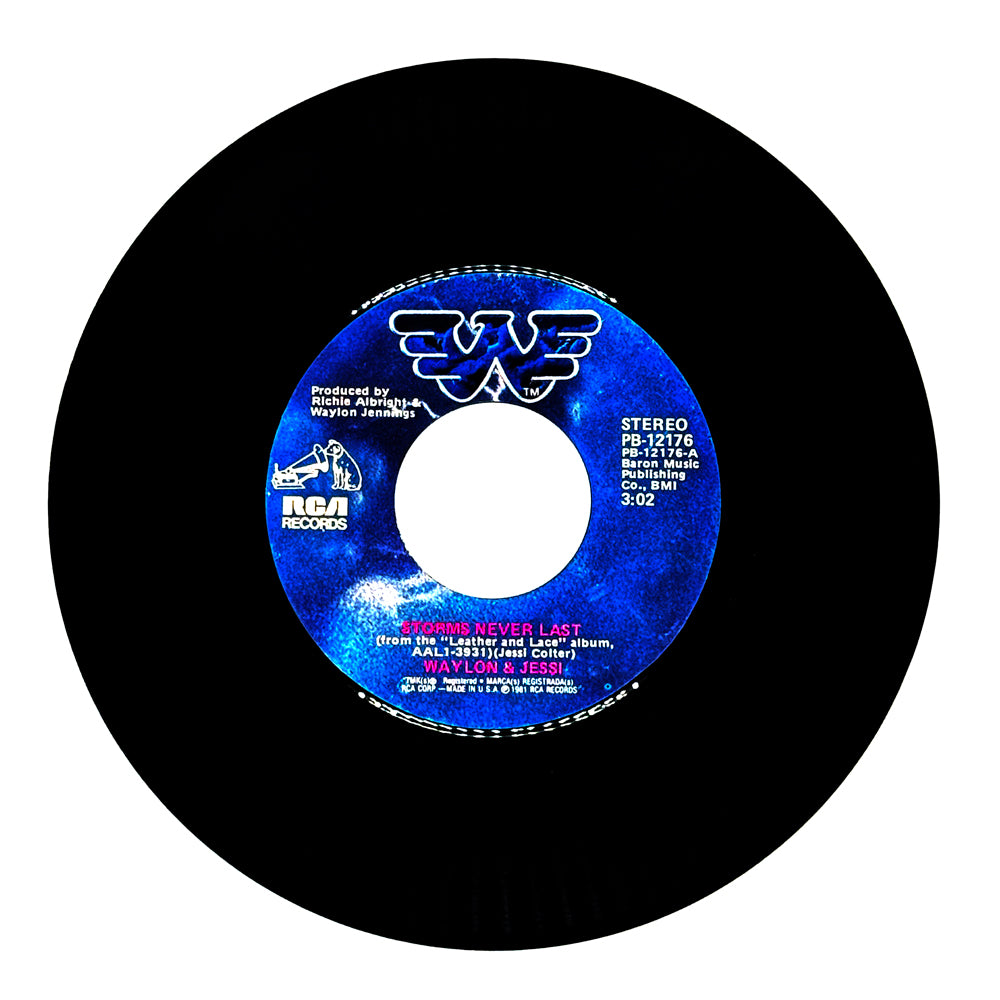 Waylon and Jessi : STORMS NEVER LAST/ I AIN'T THE ONE