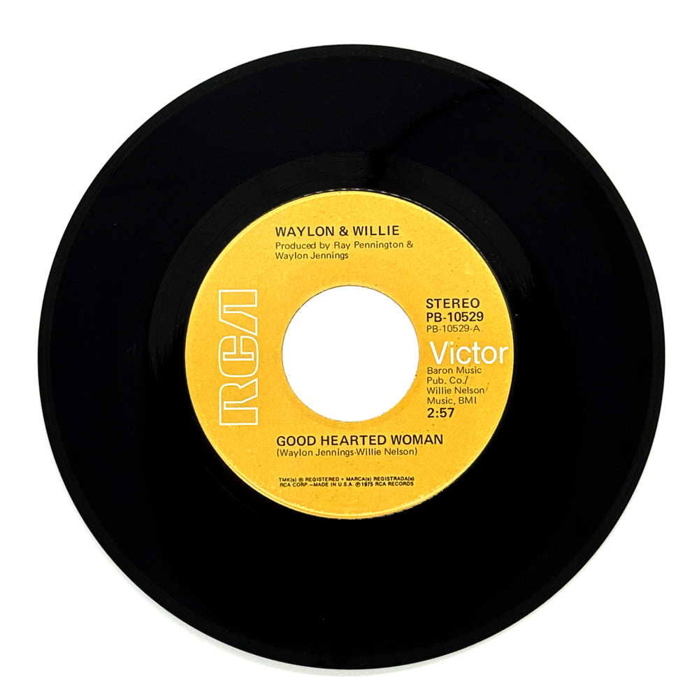 Waylon & Willie : GOOD HEARTED WOMAN/ HEAVEN OR HELL