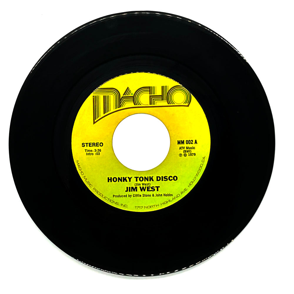 Jim West : HONKY TONK DISCO/ DANCIN ROUND AND ROUND