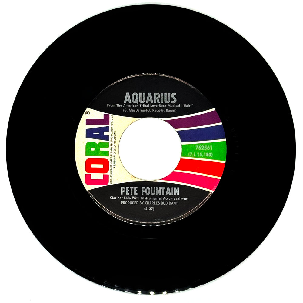 Pete Fountain : AQUARIUS/ I'M JUST A SURFING BOY