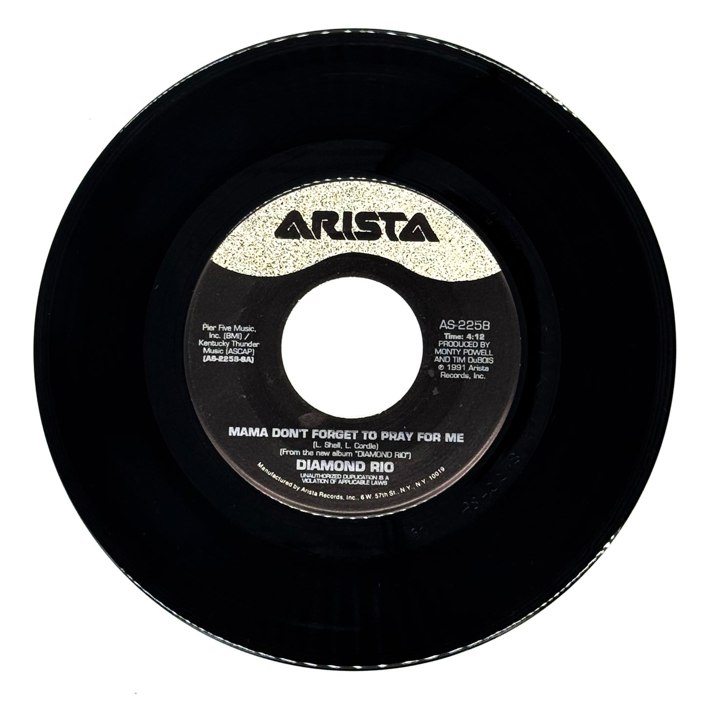 Diamond Rio : MAMA DON'T FORGET TO PRAY FOR ME/ NORMA JEAN RILEY