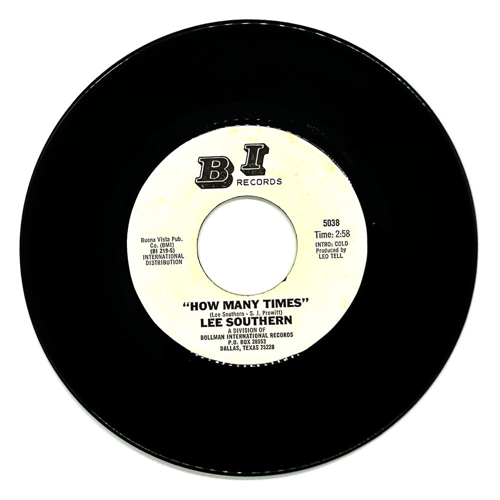 Lee Southern : HOW MANY TIMES/IT'S NIGHT AGAIN
