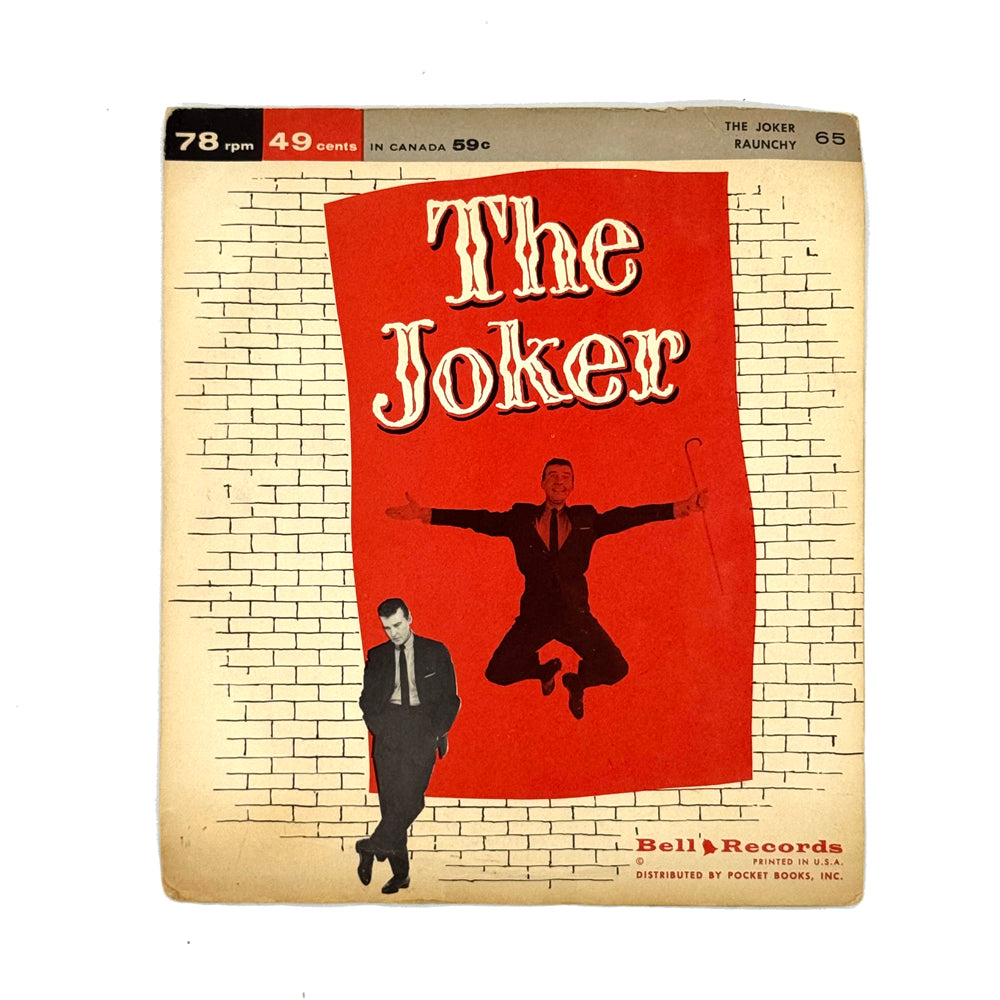 • Jimmy Cone : THE JOKER/ The Saxaphone & Orchestra Of Jimmy Carroll : RAUNCHY